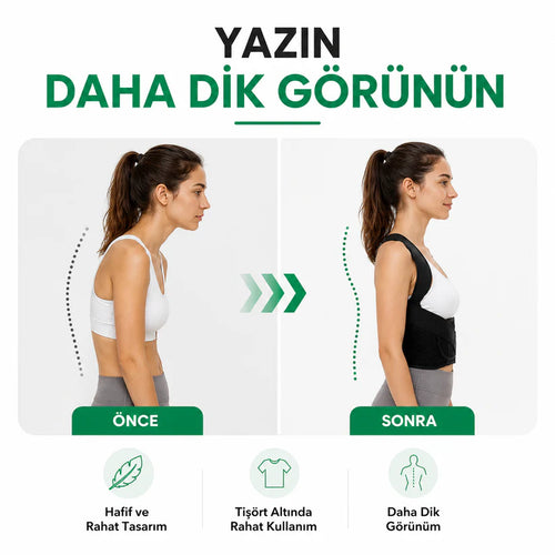 Ayarlanabilir Dik Duruş Korsesi